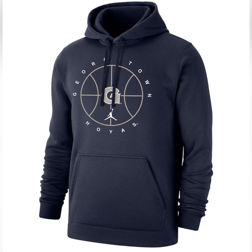 Men’s Jordan Brand Georgetown Hoyas Hoodie in navy